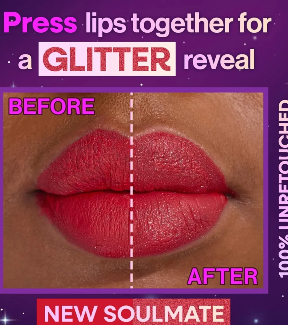 Labial líquido con shimmer Mega Glitter - New Soulmate>Wet n Wild Outlet