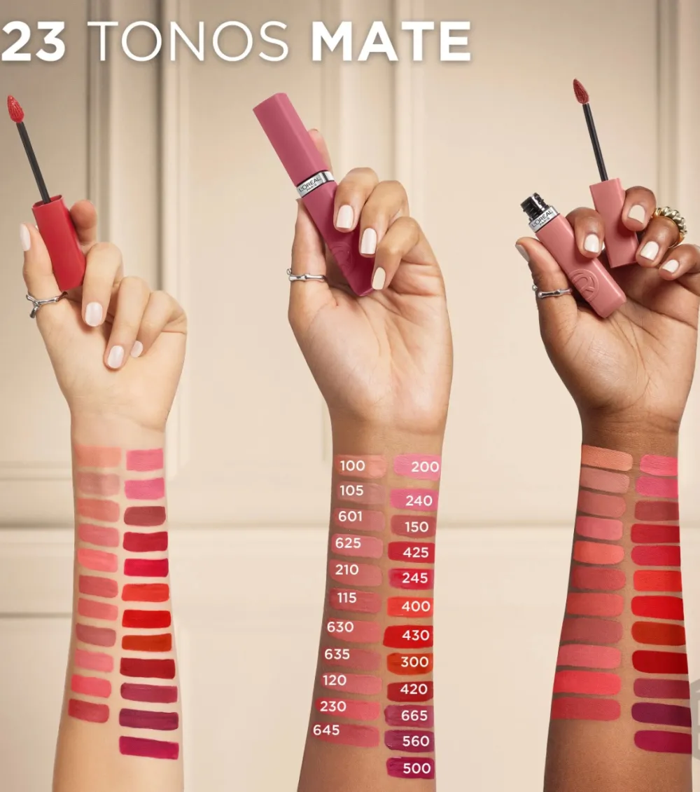 Labial líquido Infaillible Le Matte Resistance 16h - 630: Rosé Heat>Loreal Paris Outlet