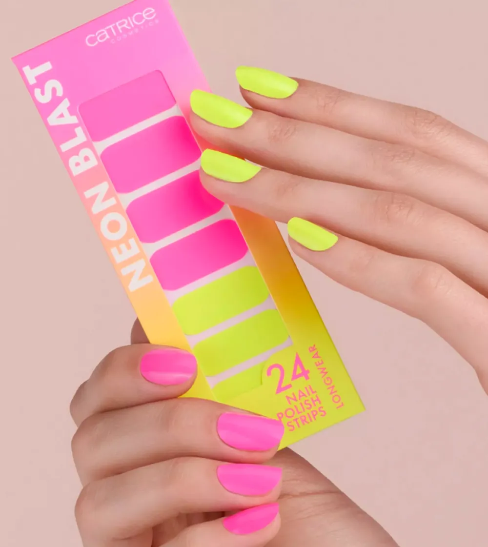 Láminas adhesivas de uñas Neon Blast - 010: Neon Explosion>Catrice Online