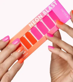Láminas adhesivas de uñas Neon Blast - 020: Neon Thunder><noscript><img width=
