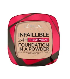 Loreal - Maquillaje en polvo Infaillible Fresh Wear - 120: Vanilla>Loreal Paris Discount