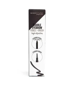 Lápiz de cejas automático Double Eyebrow - Dark brown>Magic Studio Best
