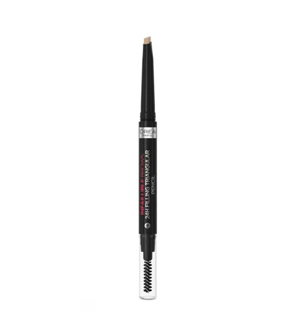Lápiz de cejas automático Infaillible Brows 24h Filling Triangular Pencil - 7.0: Blonde>Loreal Paris Hot