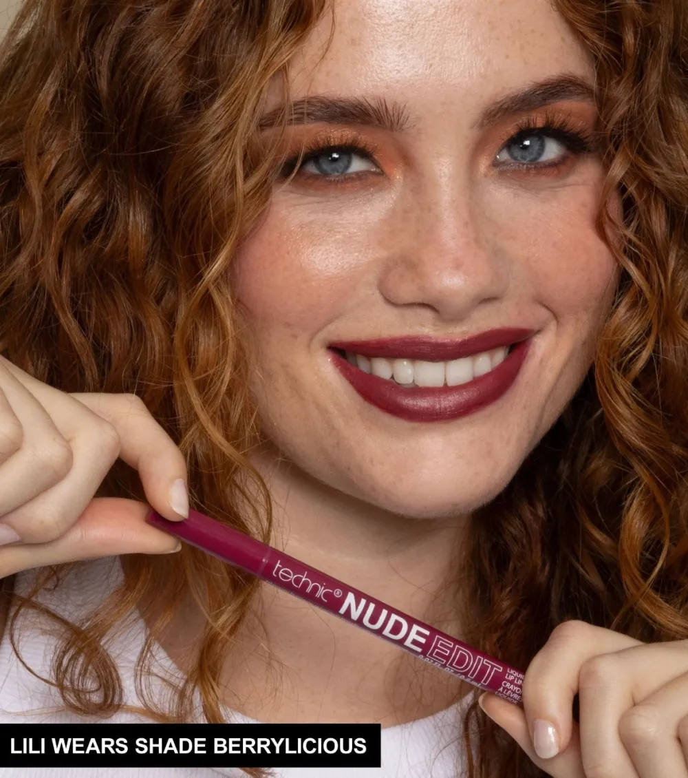Lápiz de labios líquido Nude Edit - Berrylicious>Technic Cosmetics Outlet