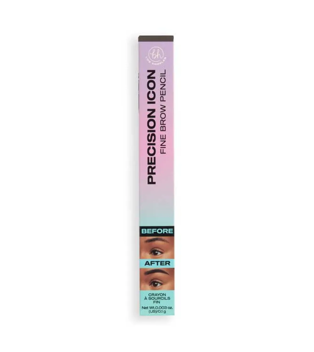 Lápiz para cejas Precision Icon Fine Brow - Ebony>BH Cosmetics New