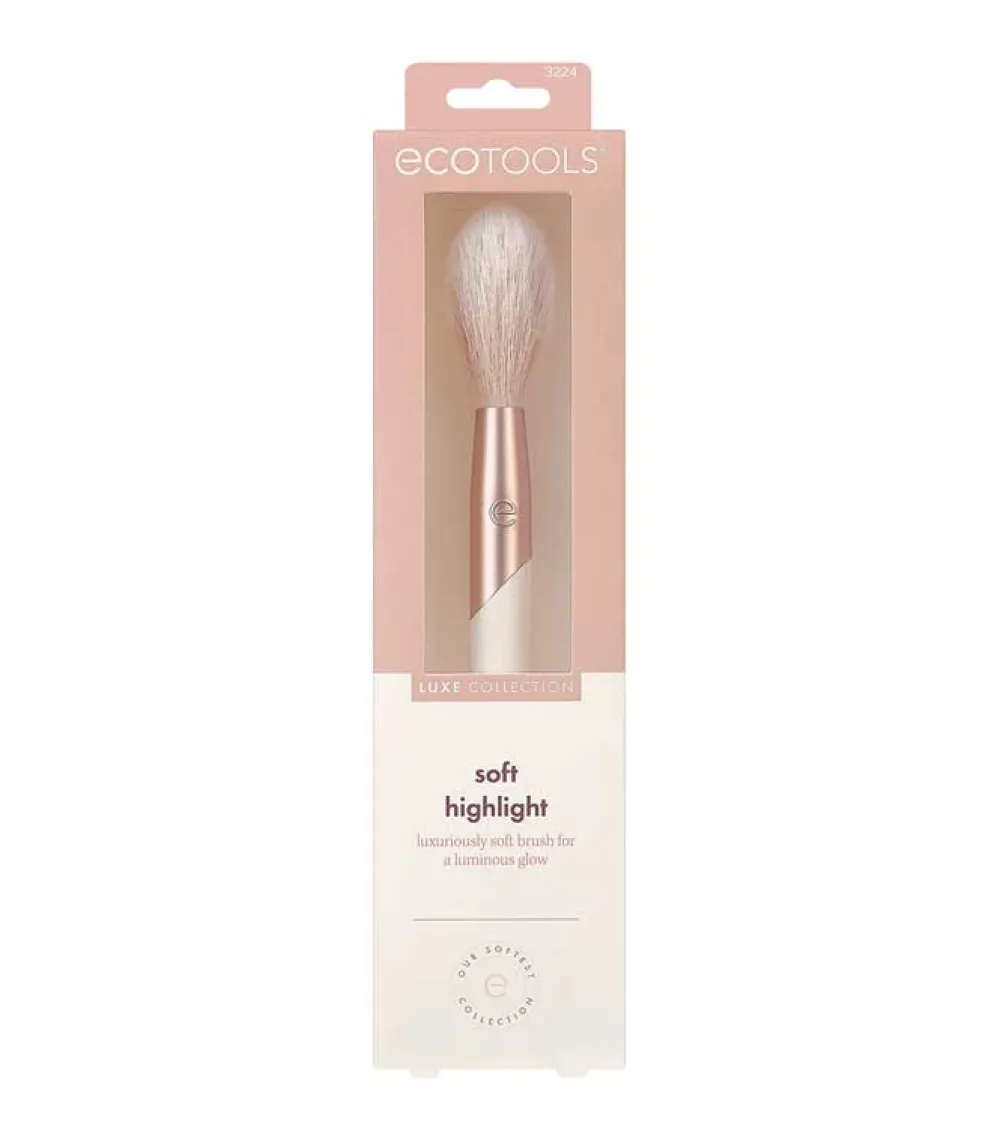*Luxe Collection* - Brocha para iluminador Soft Highlight>Ecotools
