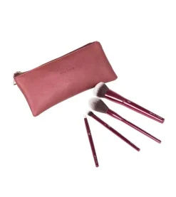 - Set de 4 brochas Luxury Burgundy>MAIKO Clearance