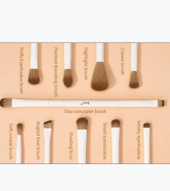 *Makeup Lover Collection* - Set de pinceles 10 piezas - T330: Light Gray>Jessup Beauty New