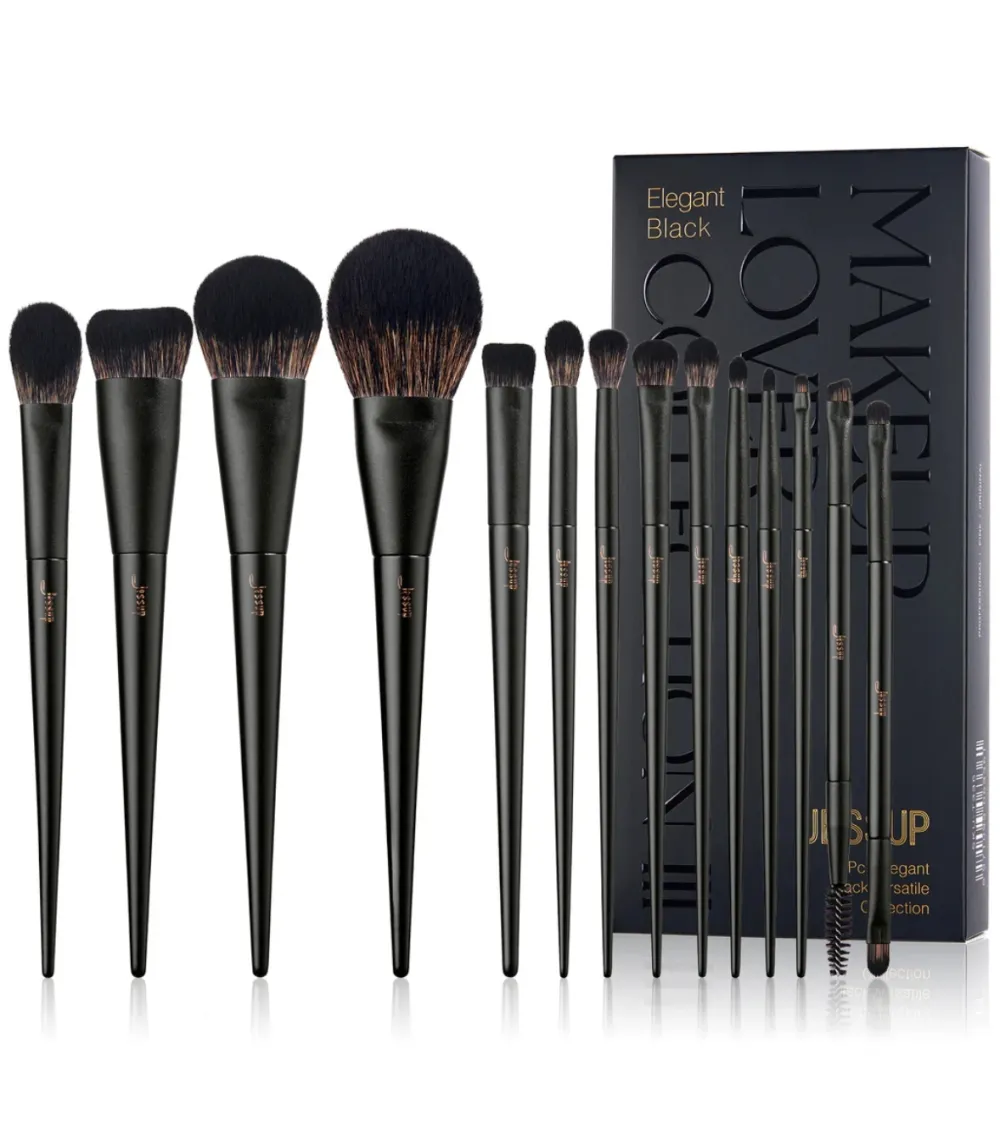 *Makeup Lover Collection III* - Set de 14 brochas - Elegant Black>Jessup Beauty