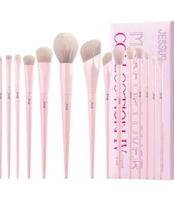 *Makeup Lover Collection IV* - Set de 14 brochas - Crystal Pink>Jessup Beauty Discount