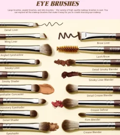 *Master Collection* - Set de 25 brochas - Shimmer Brown>Jessup Beauty Hot