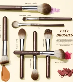 *Master Collection* - Set de 25 brochas - Shimmer Brown><noscript><img width=