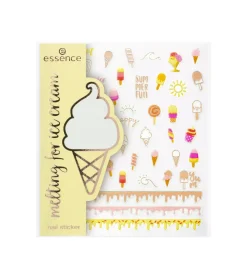 *Melting For Ice Cream* - Pegatinas para uñas>essence Hot