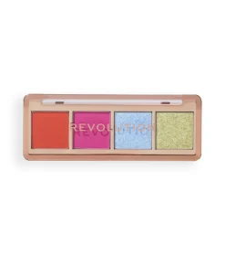 Mini paleta de sombras - The Vibrant Icon Edit Brights>Makeup Revolution Clearance