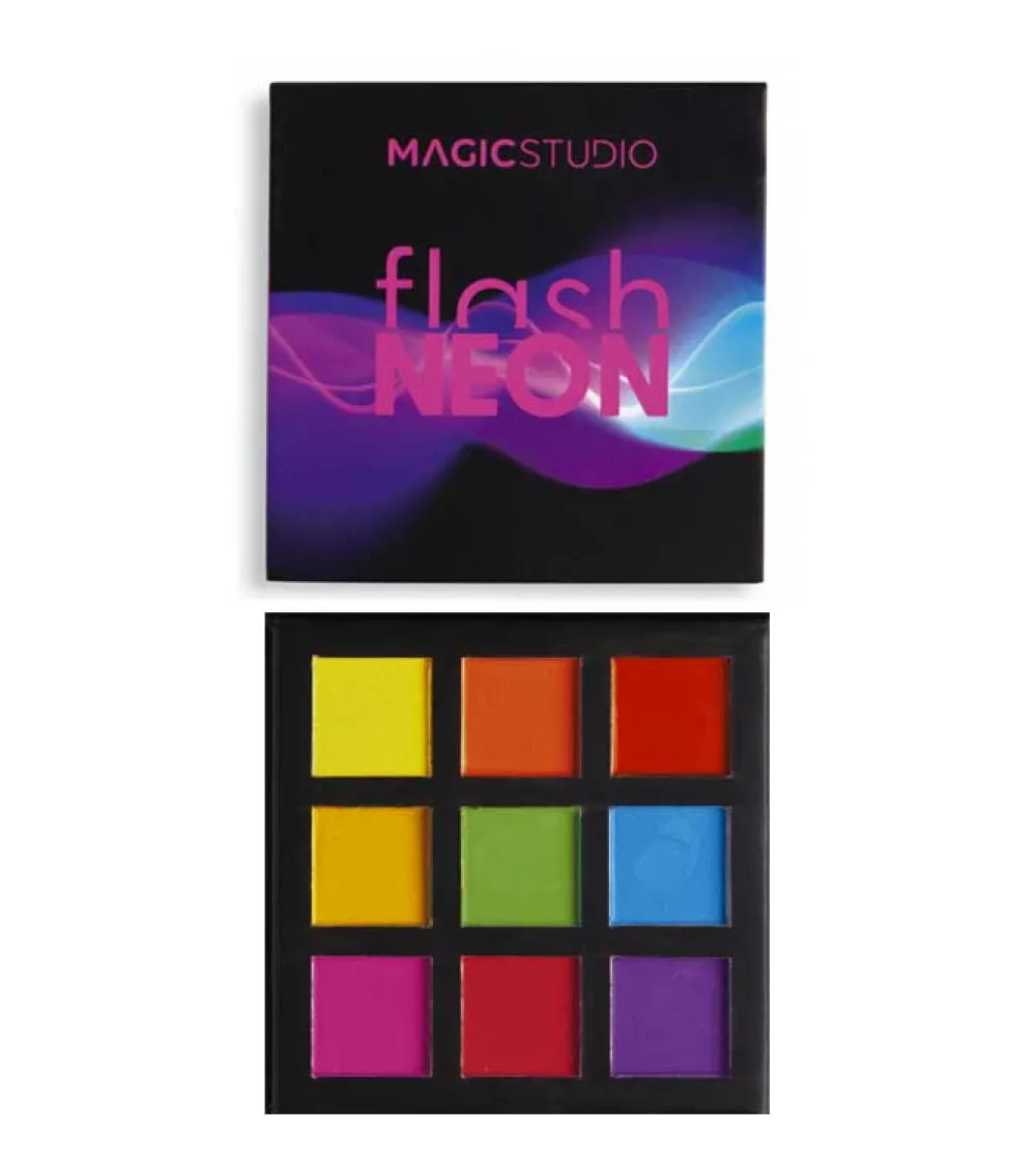 Mini paleta de sombras de ojos Flash Neon>Magic Studio