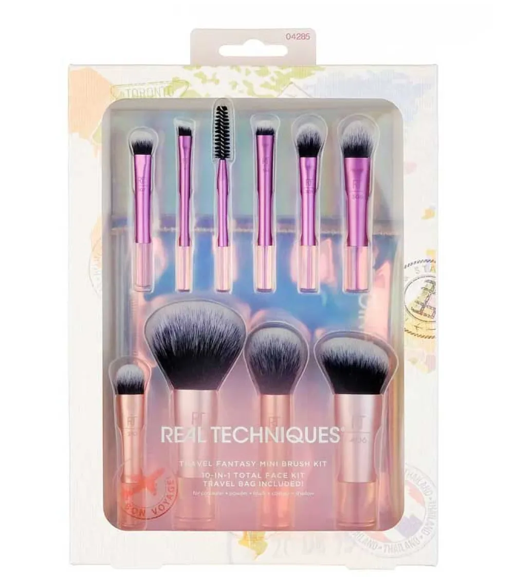 Mini set de brochas Travel Fantasy>Real Techniques Hot