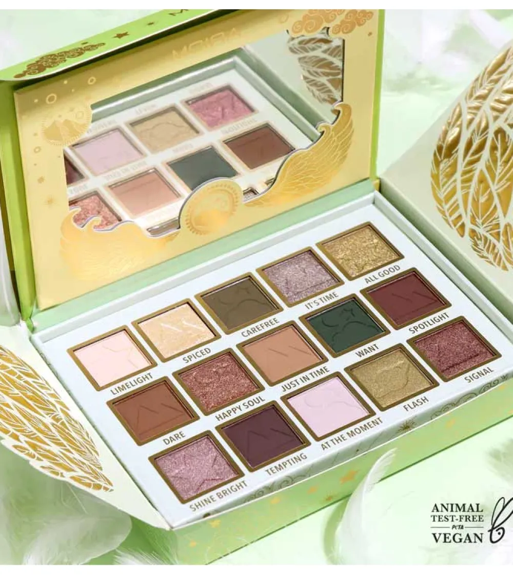 - *Celestial Series* - Paleta de pigmentos prensados Time To Shine>MOIRA Hot