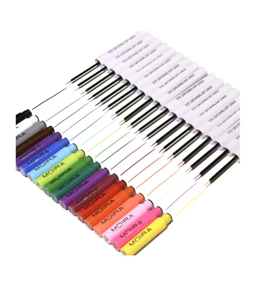 - Delineador de ojos waterproof Eye catching Dip Liner - 13: Red>MOIRA Hot