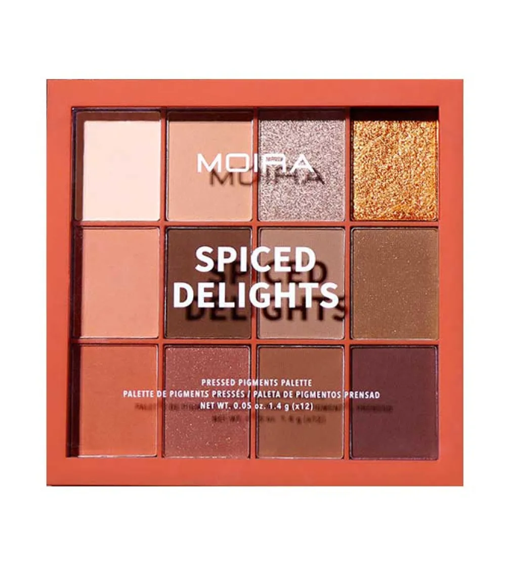 - *Essential Collection* - Paleta de pigmentos prensados Spiced Delights>MOIRA Sale