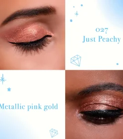 - Sombra de ojos líquida Diamond Daze - 027: Just Peachy><noscript><img width=
