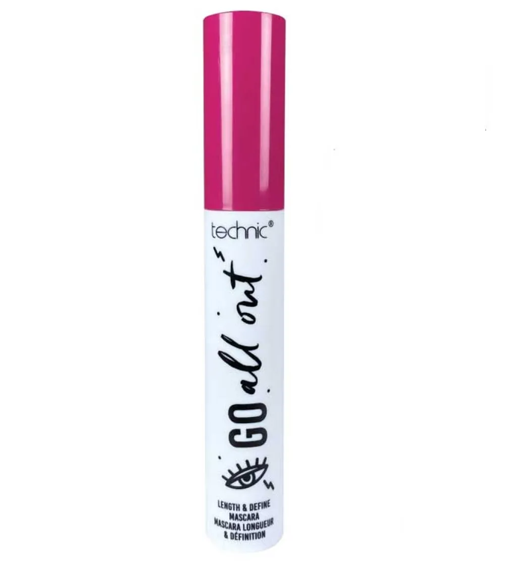 Máscara de pestañas Go All Out>Technic Cosmetics Sale