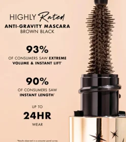 Máscara de pestañas Highly Rated Anti Gravity - 110: Brown Black>Milani Outlet