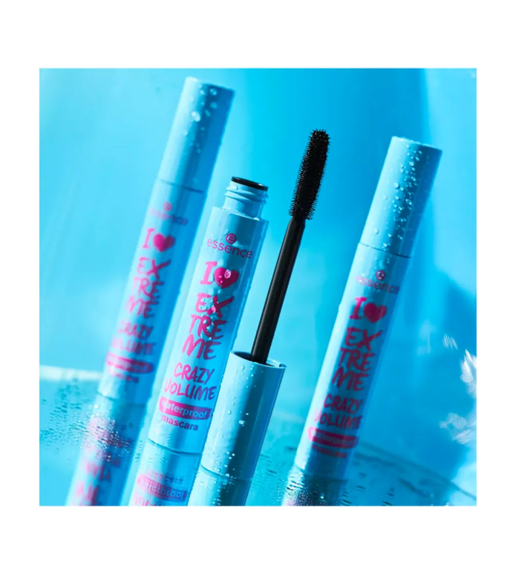 Máscara de pestañas I Love Extreme Crazy Volumen - Waterproof>essence Best