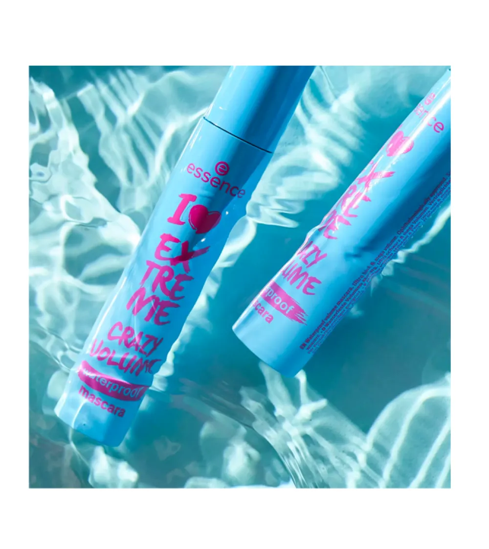 Máscara de pestañas I Love Extreme Crazy Volumen - Waterproof>essence Best