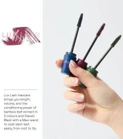 Máscara de Pestañas LuxLash - Warm Burgundy><noscript><img width=