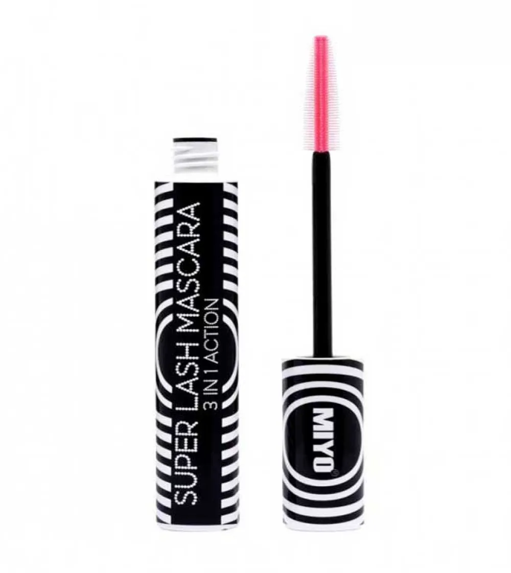 Máscara de pestañas Super Lash 3 en 1 Action>Miyo Outlet