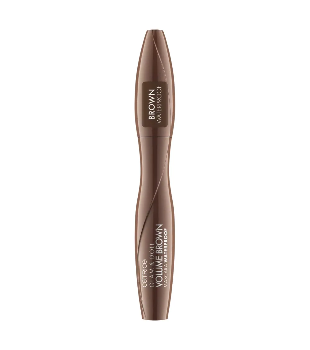 Máscara de pestañas voluminizadora waterproof Glam & Doll - Marrón>Catrice New