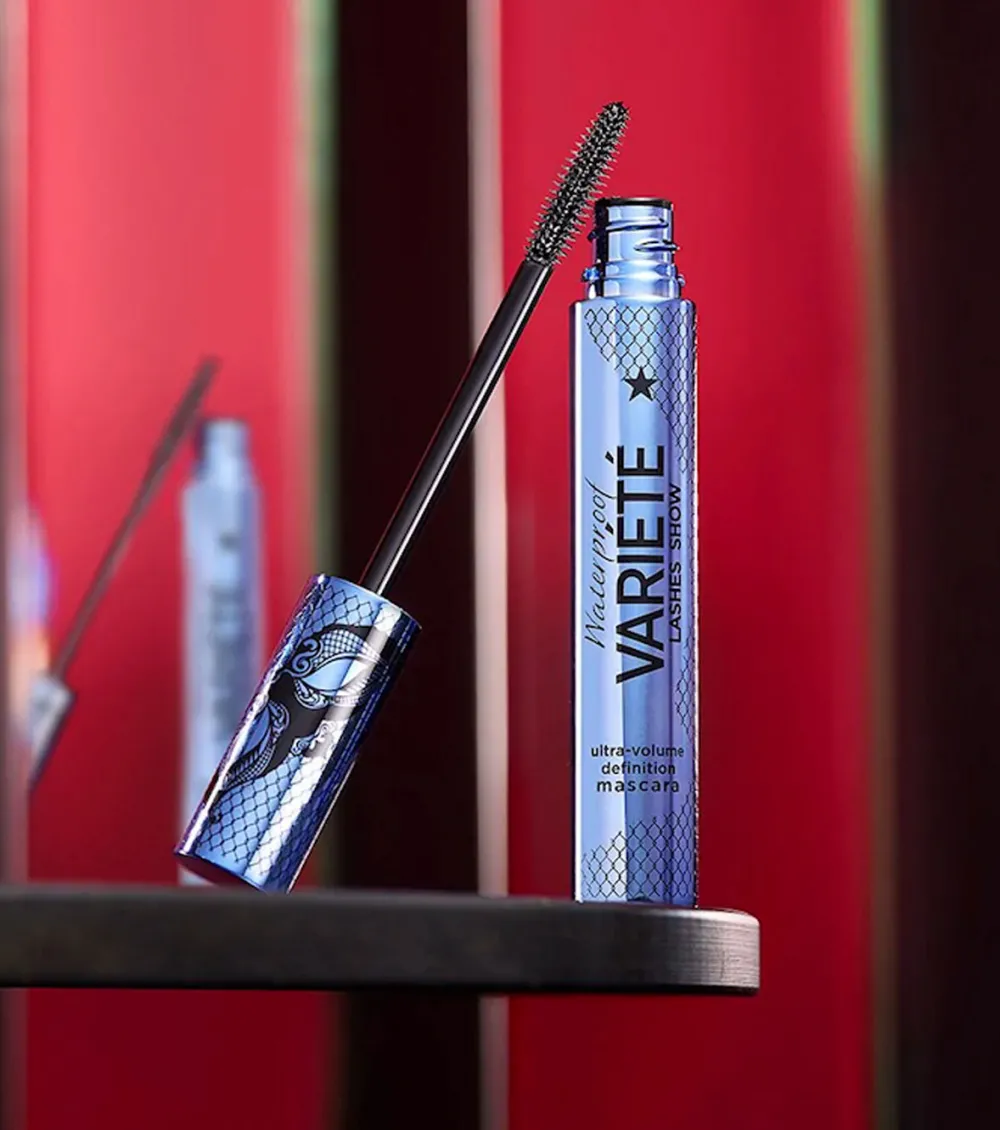 Máscara de pestañas voluminizadora waterproof Variété Lashes Show>Eveline Cosmetics Outlet