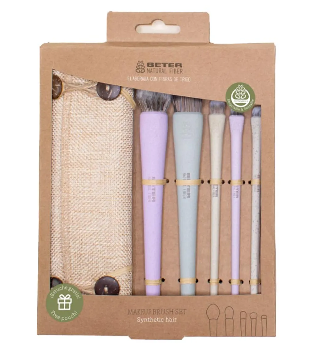 *Natural Fiber* - Set de brochas y pinceles>Beter Outlet