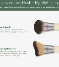 *New Natural* - Set de brochas Blush & Highlight Duo><noscript><img width=