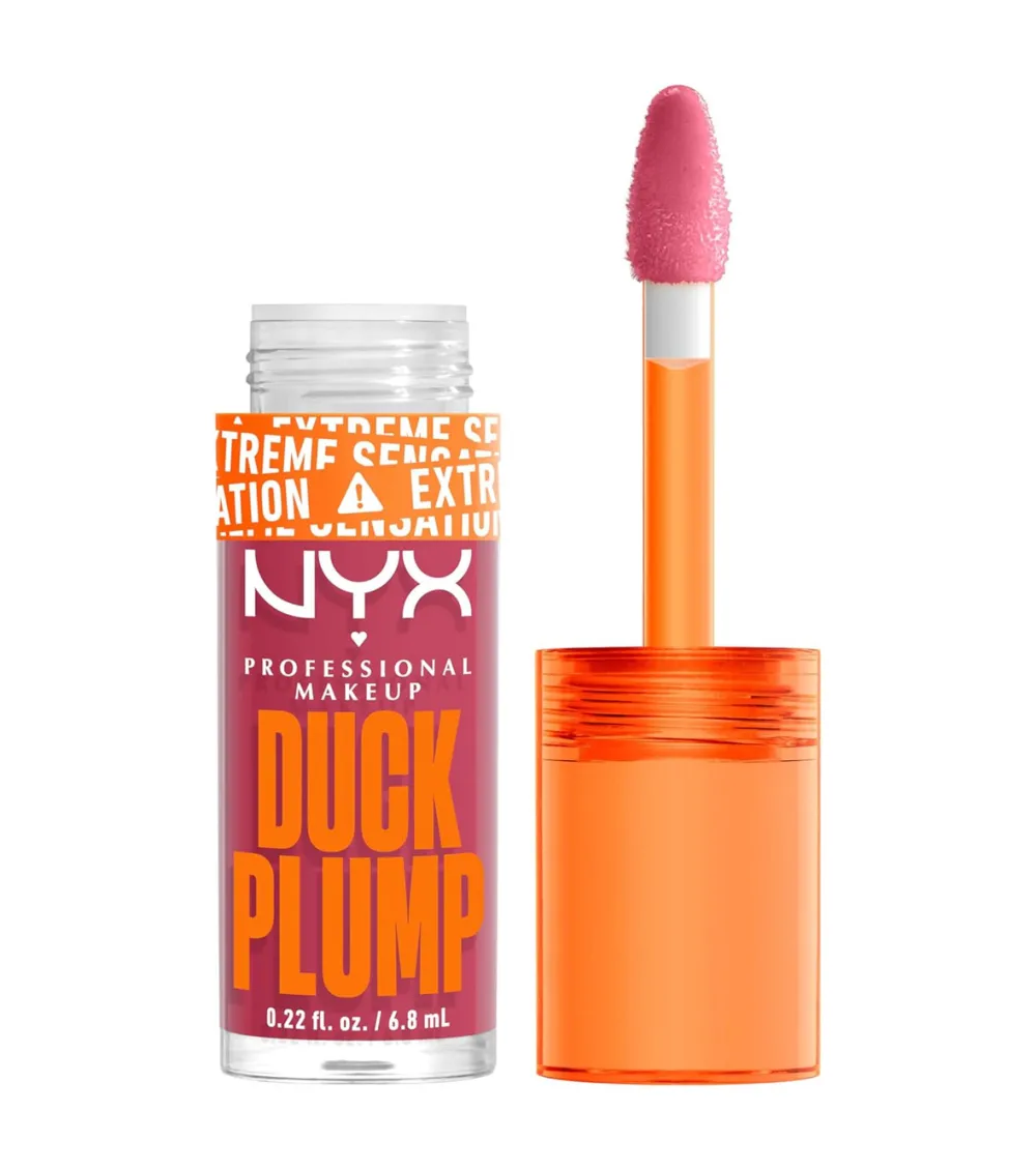 - Brillo de labios voluminizador Duck Plump - 09: Strick A Rose>NYX Professional Makeup Outlet