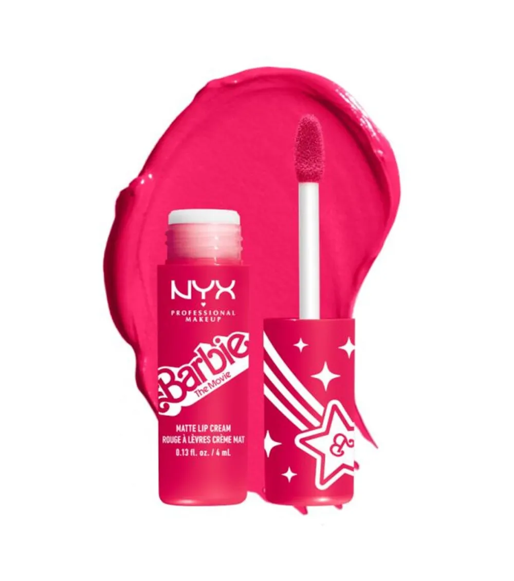 - *Barbie La Película* - Labial Líquido Smooth Whip Matte Lip Cream - 02: Perfect Day Pink>NYX Professional Makeup Outlet