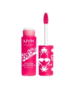 - *Barbie La Película* - Labial Líquido Smooth Whip Matte Lip Cream - 01: Dreamhouse Pink>NYX Professional Makeup Online