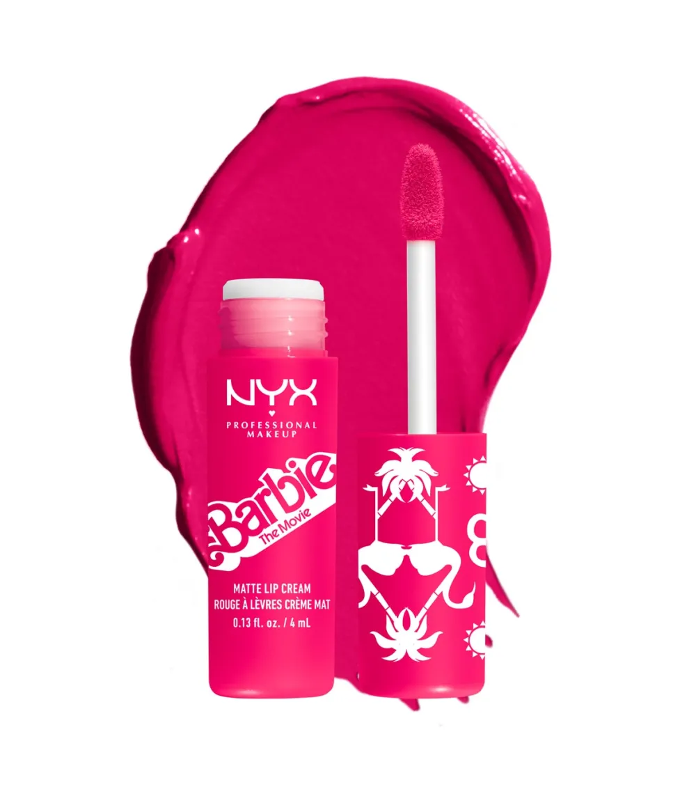 - *Barbie La Película* - Labial Líquido Smooth Whip Matte Lip Cream - 01: Dreamhouse Pink>NYX Professional Makeup Online