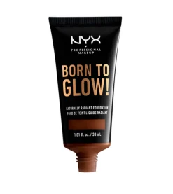 - Base de maquillaje fluida Born to Glow! - BTGRF22.7: Deep Walnut>NYX Professional Makeup Discount