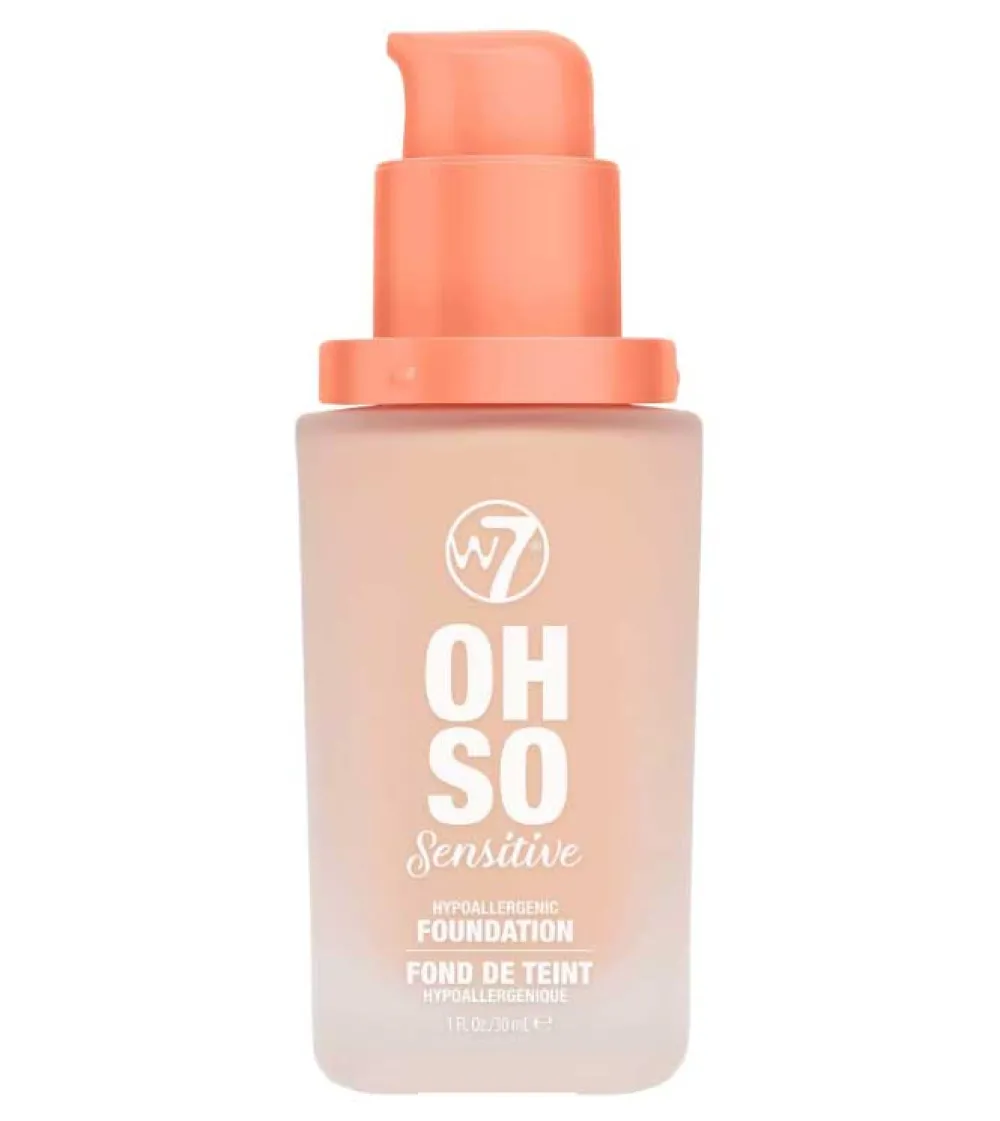 *Oh So Sensitive* - Base de maquillaje hipoalergénica - Natural Beige>W7 Discount