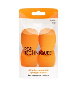 Pack de 4 esponjas de maquillaje Miracle Complexion>Real Techniques Online