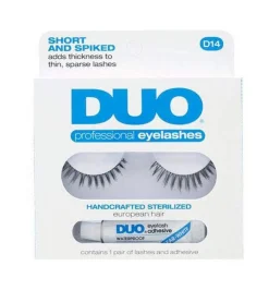 Pack de pestañas postizas + pegamento para pestañas Short and Spiked - D14>DUO Discount