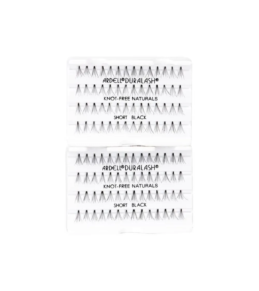 Pack de pestañas postizas Individuales Duralash - Knot-free Naturals: Short Black>Ardell New