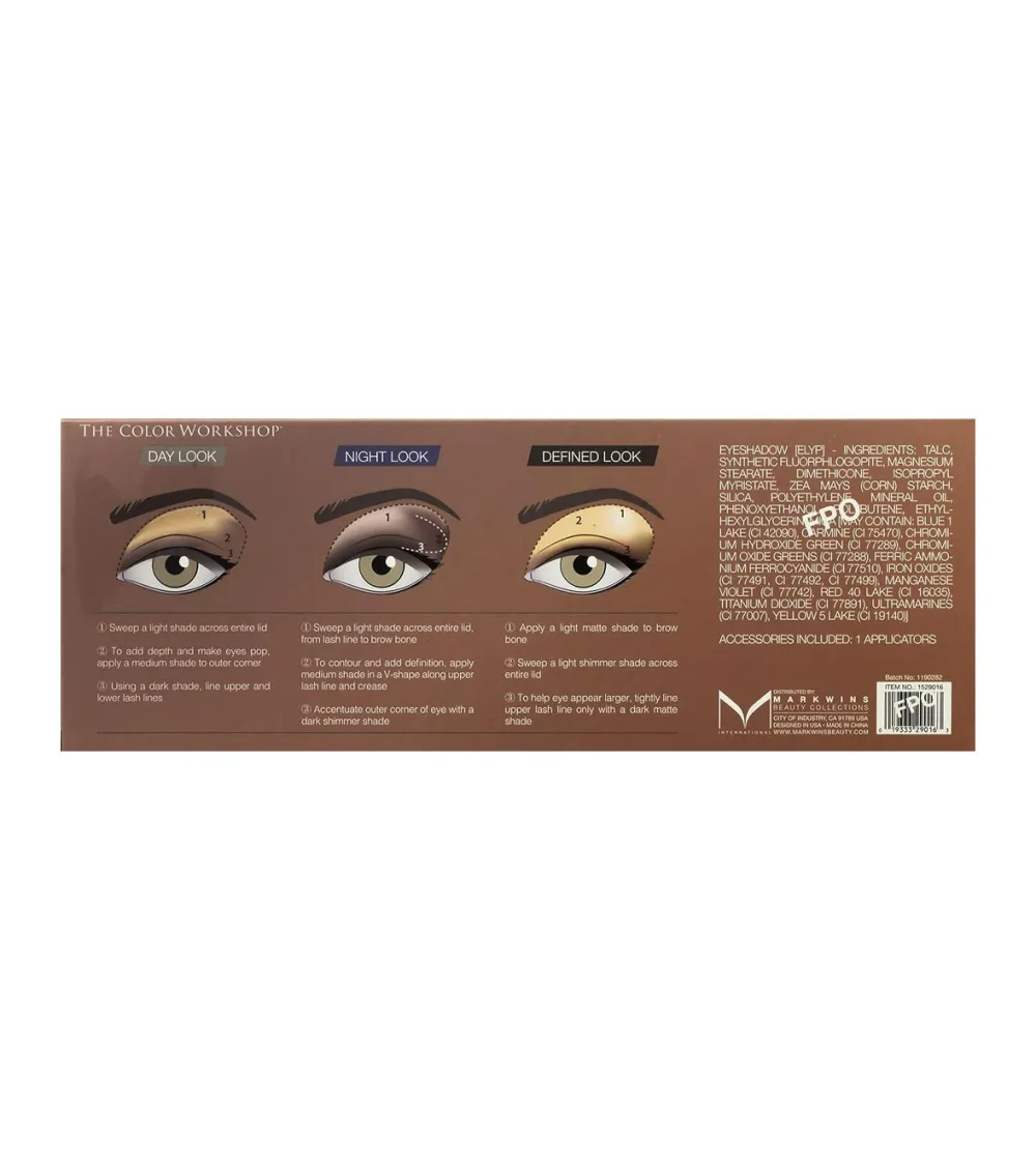 Paleta de sombra de ojos - Naked Eyes>The Color Workshop Discount
