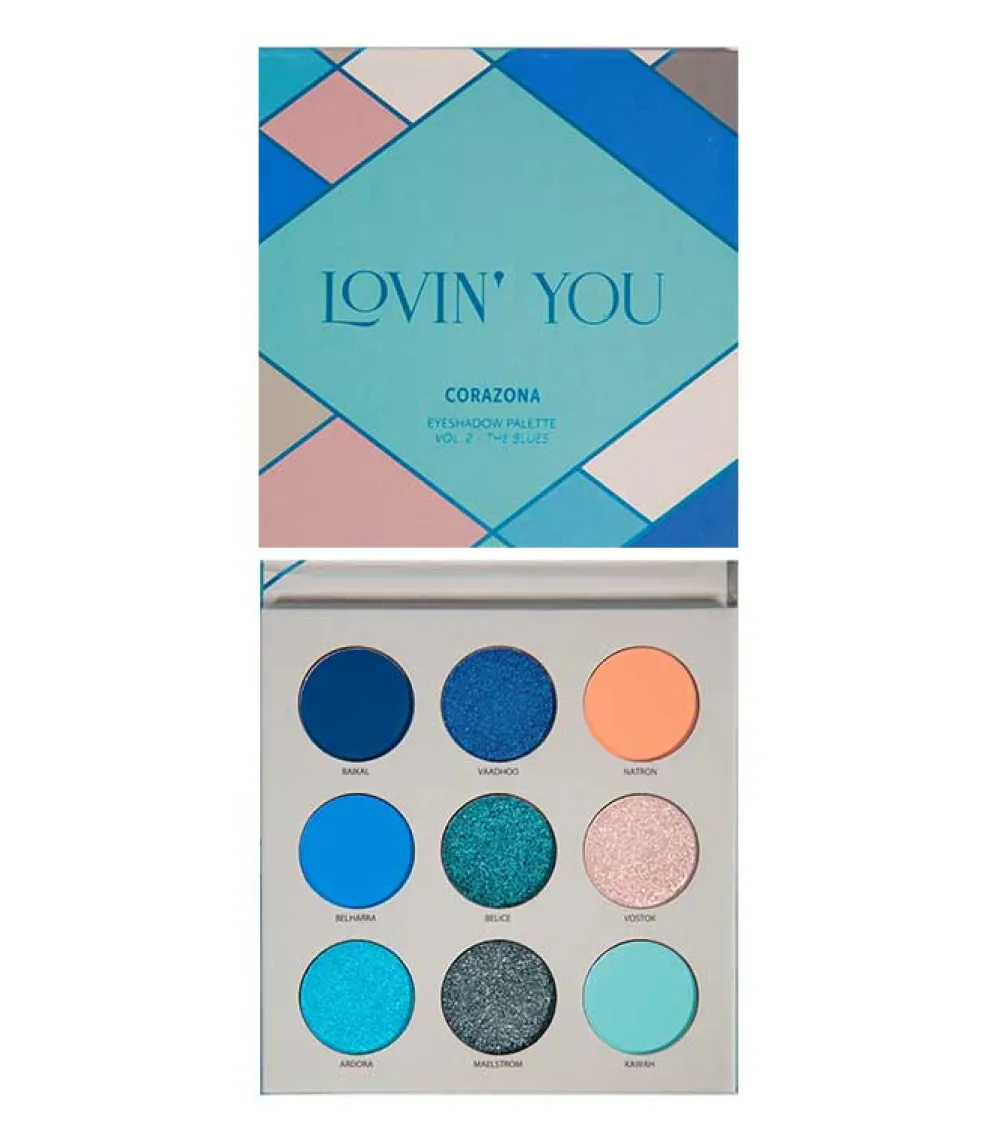 Paleta de sombras de ojos Lovin' You - Vol. 2 The Blues>CORAZONA Clearance