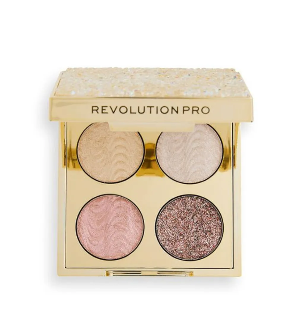 Paleta de sombras de ojos Ultimate Eye Look - Gold Crystal>Revolution Pro Clearance