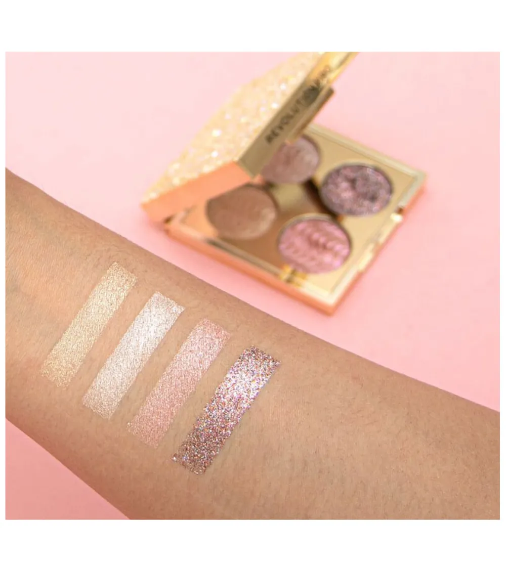 Paleta de sombras de ojos Ultimate Eye Look - Gold Crystal>Revolution Pro Clearance