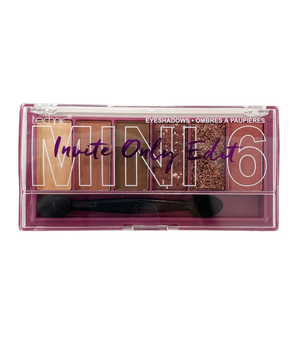 Paleta de sombras de ojos Mini 6 - Invite Only Edit>Technic Cosmetics Hot