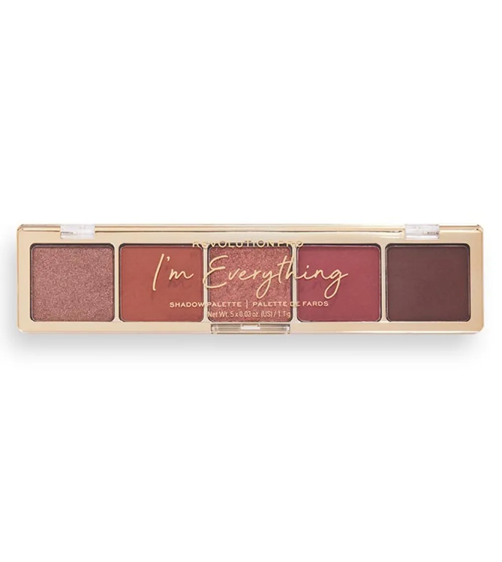 Paleta de sombras Glam - I'm Everything Burnt Nude>Revolution Pro Online
