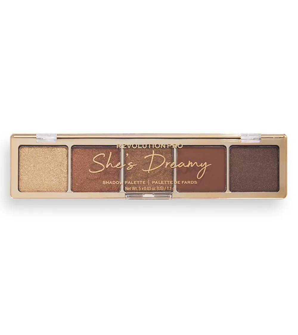 Paleta de sombras Glam - She's Dreamy Green>Revolution Pro